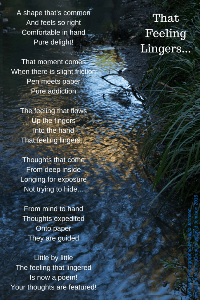 That Feeling Lingers...