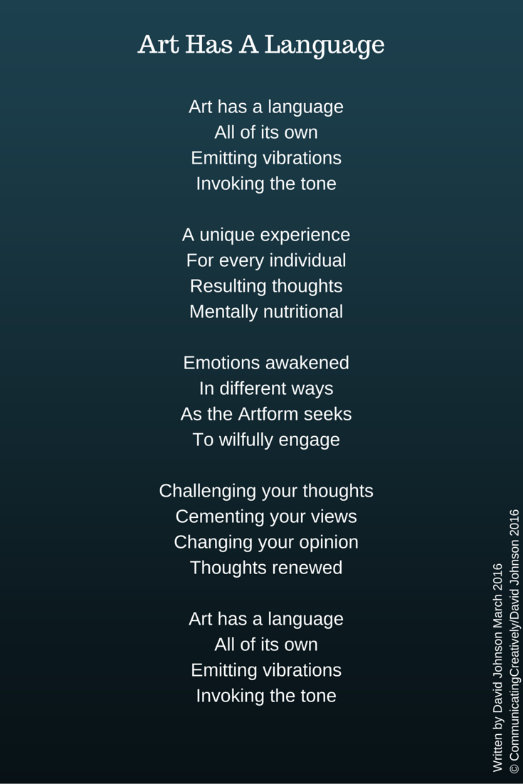 Art Has A Language