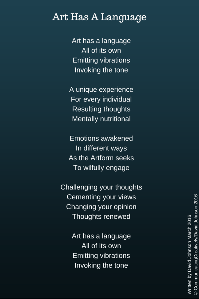 Art Has A Language