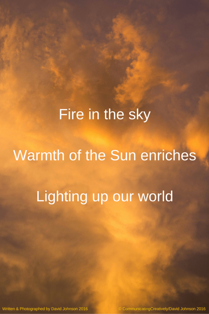 Fire in the sky - Haiku 1
