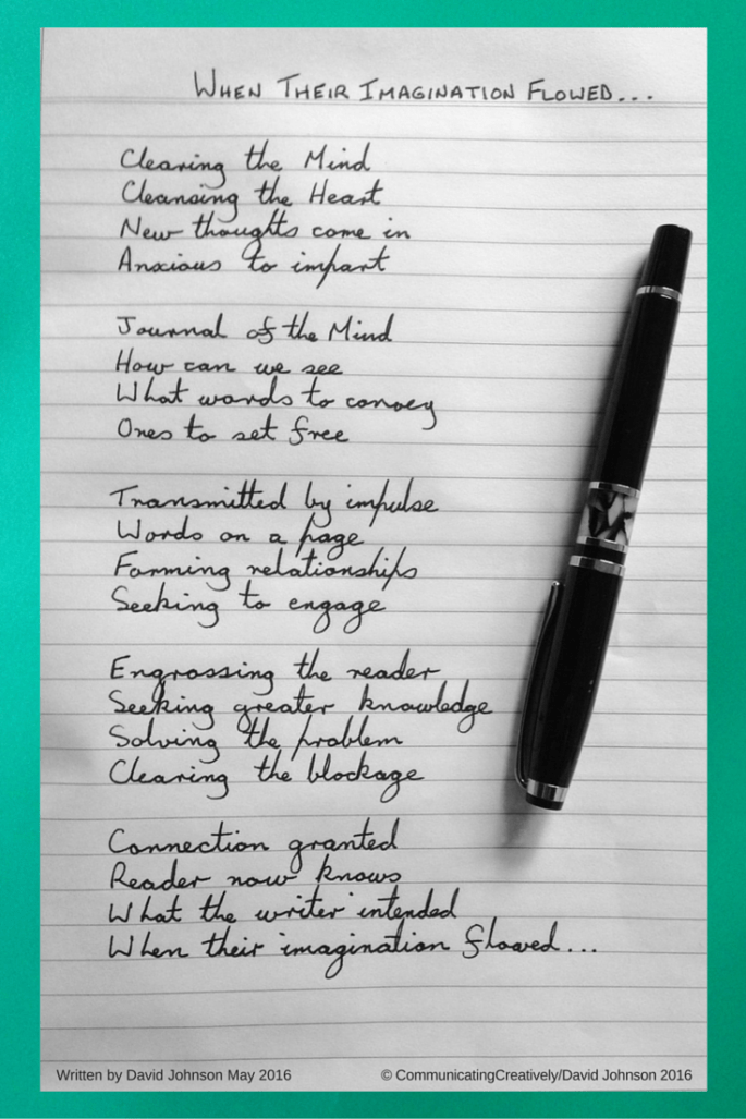 When Their Imagination Flowed...