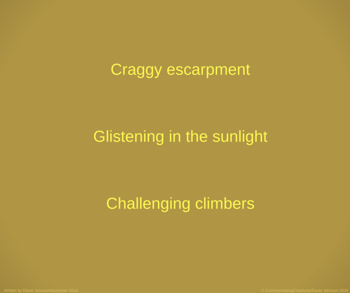 craggy-escarpment