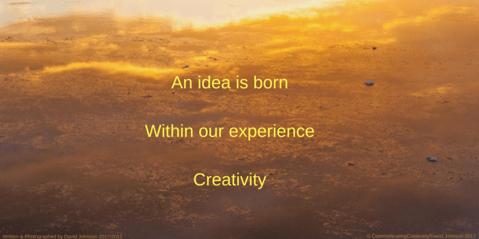 An idea is born2