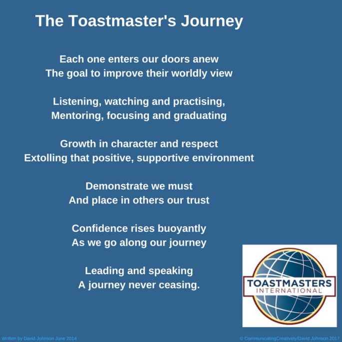 Toastmaster's Journey1