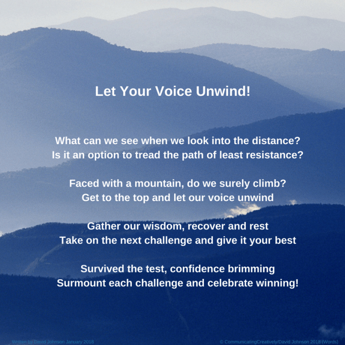 Let Your Voice Unwind!3