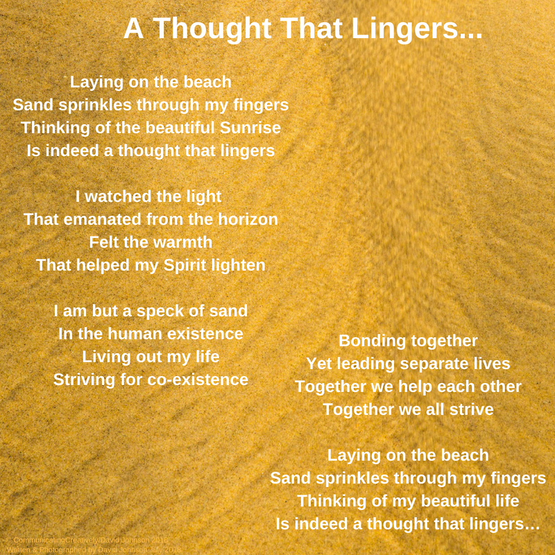 A Thought That Lingers...