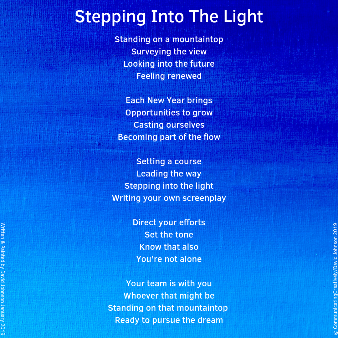 Stepping Into The Light1