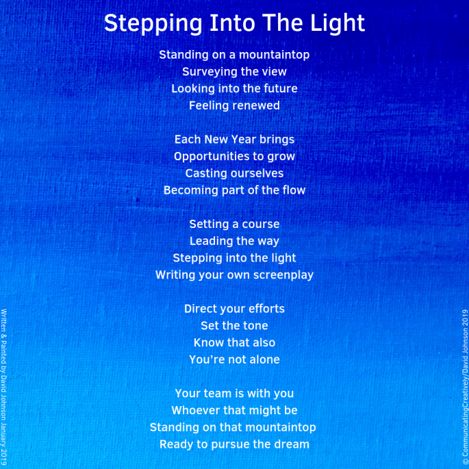 Stepping Into The Light1