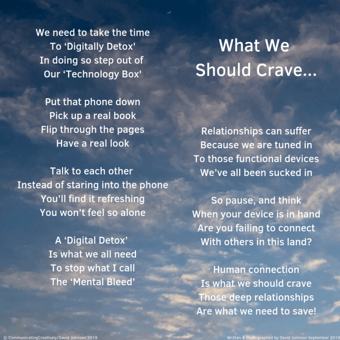 What We Should Crave...
