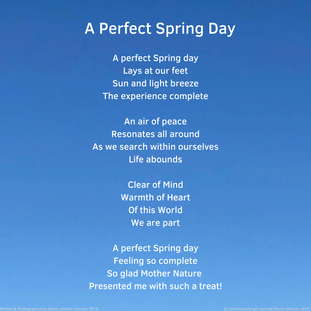 A Perfect Spring day