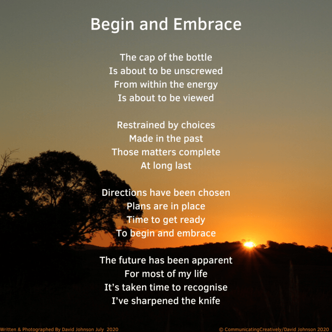 Begin and Embrace 1
